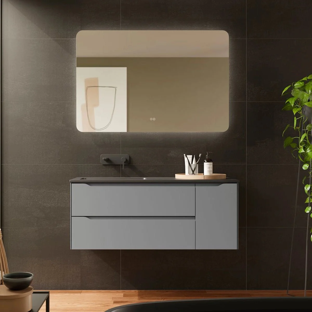 Muebles de Baño Blancos Modernos